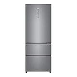 Haier A4FE742CPJ Kühl-Gefrier-Kombination / 190 cm / 312 L Kühlteil / 151 L Gefrierteil / ABT / MyZone Pro / Humidity Zone / Instant Cool Box / Fresher Pad / Inverter Kompressor / Total No F