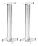 Norstone Lautsprecherständer Stylum 3, 80 cm, Weiß
