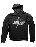 Linkin Park Kapuzenpullover Smoke Band Logo Nue offiziell Herren Schw