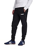 Hummel Herren HMLGO Cotton Pant, Schw