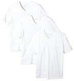 BOSS Herren SS VN 3er-Pack BM V-Ausschnitt T-Shirts, Weiß (White 100), Medium (Herstellergröße: M)