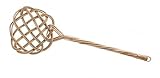 Spetebo Handgefertigter Teppichklopfer aus Rattan 76 cm - flexibel und robust - Ausklopfer Klopfer Polsterklop