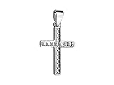 SOFIA MILANI - Ketten Anhänger 925 Silber - mit Zirkonia Steinen - Kreuz Design - 60209