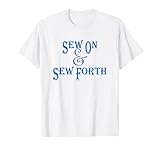 Zum Aufnähen und Aufnähen, lustiges Nähgeschenk für Frauen T-S