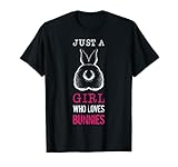 Just A Girl Who Loves Bunnies Kaninchen Kit Doe Herd Kaninchen T-S