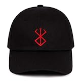 Qiufeng Baseball Cap Herren Hut Baumwolle Berserk Hut Kentarou Miura Comic Baseballmützen Anime Fan Hüte Männer Frauen Berserker Mü
