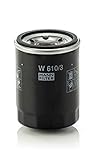 Original MANN-FILTER Ölfilter W 610/3 – Für PKW und Nutzfahrzeug
