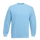 Fruit of the Loom - Sweatshirt 'Set-In' L,Sky Blue L,Sky B