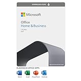 Microsoft Office 2021 | Home & Business | 1 Gerät | 1 Benutzer | PC/Mac | Aktivierungscode per E