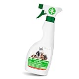 Orthoganic Katzenstreu Spray 500ml wirkungsvolles Spray gegen Gerüche bei Katzen und Nagetieren, gegen Uringeruch bei Katzentoiletten 100% natürlich, Geruchsentferner wirkt gegen Ammoniakbildung