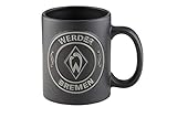 SV Werder Bremen Tasse Logo 3D Relief, Kaffeebecher, Kaffeetasse - Plus Lesezeichen I Love B