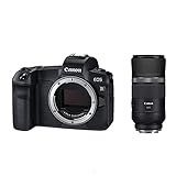 Canon EOS R Vollformat Systemkamera - Gehäuse mit RF 600mm F11 is STM (spiegellos, 30,3 MP, 8,01 cm (3,2 Zoll) Clear View LCD II Display, 4K, DIGIC 8, WLAN, Bluetooth), schw