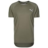 PUMA Evostripe Trainingsshirt Herren Khaki, M (48-50 EU)