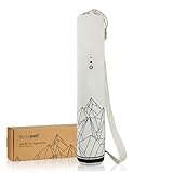 Mosswell® Yogatasche mit Design | Yogamattentasche aus Baumwolle | 70cm lang | mit Schulterg