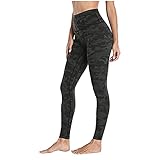 QTJY Damen elastische hüfthebende Yogahose, Fitnessstudio Laufen Fitnessübung Nahtlose Cellulite Leggings CS