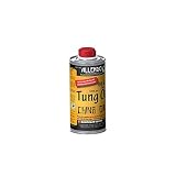 Allendo® 100% pures Tung Öl, für Innen & Außen, Holzimprägnierung farblos seidenmatt von Bindulin-250