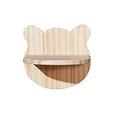 Gusengo Katzenkletterwand Holz Wandkratzbaum Für Katzen - Katzenpfosten Wandmontage Stufen Naturholz Katzenbrücke Leiter Katzenregal Katzenkletterbaum Turm Katzenklettern Ak