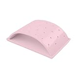 WELLGRO® Popcake Halter - Porzellan - Halter für 28 Pop Cake's - weiß, hellblau oder rosa - XXL Popcakeständer - Pop Cake - Servierständer - Cakepop, Farbe:R