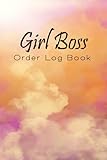 Girl Boss Order Log Book: Simple Order Tracker | Track Your Order With This Daily Sales Log Book Small Businesses or Personal | Sales Order Book | ... Orders | Orange Cover (6x9 inches) 120 Pag
