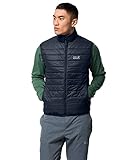 Jack Wolfskin Herren JWP Vest M Shell-Jacke, Nacht Blau, XX-Larg