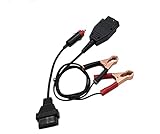 ZKTOOL Auto ECU Notstromversorgung, Autobatterieverkabelung OBD2-Adapter, Speicherschoner, 12V Batterieanschluss, Werkzeug zum Speichern von Batteriedaten, Batterieklemme,