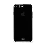 Artwizz 3280-2020 NoCase Hülle für iPhone 8 Plus, 7 Plus - Schutzhülle mit 0.8mm dicke aus elastischem TPU Material - Schw