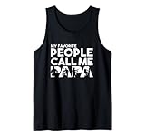 Herren Papa Elektriker Papa lustig Vatertag Tank Top