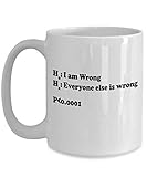 Statistiken-Witz-Tasse Statistik-Geschenke Mathematistik Witz Statistik Humor Statistiker Witz Nerd-Tasse Lustige Nerd-Kaffeetasse Geeky T