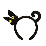 Cartoon Nettes Stirnband Gefüllte Kätzchen Form Haarreifen Plüsch Party Kopfschmuck Haarband Party Cosplay Kostüm Prop Unisex Haarreifen für Frauen Plüsch Cartoon gefüllte Katze dekorative H