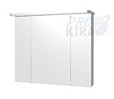 PELIPAL Balto Spiegelschrank/BL-SPS 16 / Comfort N / 87x74,5x24cm / A++