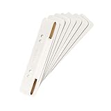 Original Falken 250er Pack Plastik-Heftstreifen Weiß. Aus PP-Folie kaufmännische Heftung Aktendulli Hefter Schnellhefter ideal für Büro und S