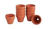 VBS 10er-Pack Terrakotta-Töpfe Blumentöpfe Tontöpfe Ø 8cm 10 Stück, Innen-Ø 10