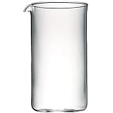 WMF Kult & Zeno Ersatzglas für Coffeepress, Teekanne, Glaseinsatz, Glas, Kaffeebereiter, spülmaschinengeeig