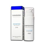 Sainderma Eye Contour Männer (30 ml) - Bio Augenserum, Anti-Müdigkeit, Anti-Dunkelringe, Anti-Aging-Pflege zur Reduzierung von Falten und Tränensäcken, Öko Naturkosmetik für H