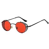 LUOXUEFEI Brillen Sonnenbrille Runde Sonnenbrille Für Herren Damenb