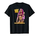 WWE Sasha Banks Logo Boss Pose Dark T-S