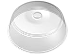 BranQ - Home essential 5901098211000 Mikrowellenabdeckhaube, BPA-frei Kunststoff, Transparent, Ø 27x9