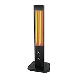 J.SCT-5 1800W Orbit Tower Heater VERTIKALES Design Indoor Outdoor Schalttafel Infrarot-Patio-Raumheizung mit Thermostatheizung