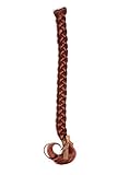 WIG ME UP - SA101-130 Geflochtener Zopf Flechtzopf mit Clip lang 50cm Rot Kup