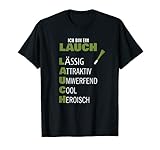 Lustiges Lauch Tshirt Lauchstange Fitness Geschenk H