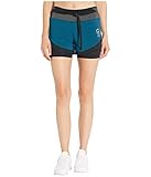 Ultimate Direction Hydro Kurze Laufshorts für Damen, Damen, Fichte blau, Larg