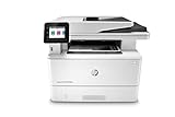 HP LaserJet Pro M428fdw Multifunktions-Laserdrucker (Drucker, Scanner, Kopierer, Fax, WLAN, LAN, Duplex, Airprint) weiß