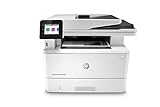 HP LaserJet Pro M428fdw Multifunktions-Laserdrucker (Drucker, Scanner, Kopierer, Fax, WLAN, LAN, Duplex, Airprint) weiß