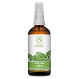 Duftspray Melisse - 100ml - Aromatherapie Raumspray mit Ätherischem Melissenöl - Melissenöl Spray - Raumnebel - Lufterfrischer - Kissen- und Leinenspray - Melisse Spray - Aromaspray