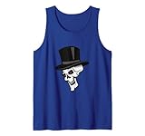 Totenkopf mit Zylinder Tank Top