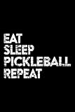 Client Log Book - Eat Sleep Pickleball Repeat Player Funny Cool Gift Christmas Art: Client Tracking Log Book, Client Data Organizer For Salon, Hair ... Owner, Customer Journal With Details,L