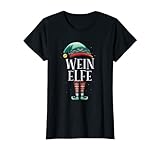 Damen Weihnachten Kostüm Wein Elf Elfe Elfen Weihnachtself T-S