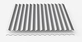 Aluminium Wellblech 1mm Riffelblech Platten Aluminium Blech 1000x890