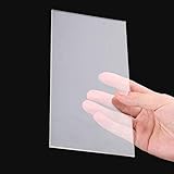 Fogun Plexiglasplatte, 10 x 20 cm, farbige Acrylplatte, Bastelzubehör, Modellb