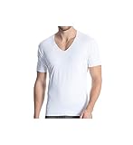 CALIDA Herren Fresh Cotton T-Shirt Unterhemd, Weiß, 50